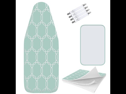 1pc Mesh Ironing Board Pad, Simple Contrast Binding Pad Cover For Home